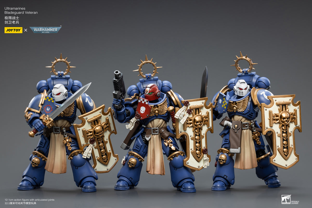 1/18 JOYTOY Action Figure Warhammer Ultramarines Bladeguard (Re