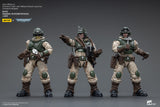 1/18 JOYTOY 3.75inch Action Figure Warhammer 40K Astra Militarum Ordnance Team with Malleus Rocket Launcher