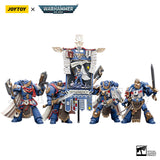 1/18 JOYTOY Action Figure Warhammer Ultramarines Honour Guard Set(4pcs)