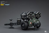 1/18 JOYTOY 3.75inch Action Figure Warhammer 40K Astra Militarum Ordnance Team with Malleus Rocket Launcher