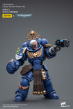 1/18 JOYTOY Action Figure Warhammer Ultramarines Lieutenant with Power Fist
