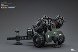 1/18 JOYTOY 3.75inch Action Figure Warhammer 40K Astra Militarum Ordnance Team with Malleus Rocket Launcher