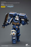 1/18 JOYTOY Action Figure Warhammer Ultramarines Vanguard Veteran with Chainsword and Bolt Pistol