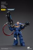 1/18 JOYTOY Action Figure Warhammer Ultramarines Hellblasters Sergeant Ulaxes
