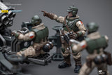 1/18 JOYTOY 3.75inch Action Figure Warhammer 40K Astra Militarum Ordnance Team with Malleus Rocket Launcher