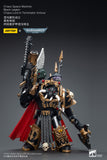 1/18 JOYTOY Action Figure Warhammer Chaos Space Marines Black Legion Chaos Lord in Terminator Armour