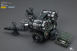 1/18 JOYTOY 3.75inch Action Figure Warhammer 40K Astra Militarum Ordnance Team with Malleus Rocket Launcher