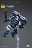 1/18 JOYTOY Action Figure Warhammer Ultramarines Vanguard Veteran with Chainsword and Bolt Pistol