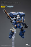 1/18 JOYTOY Action Figure Warhammer Ultramarines Vanguard Veteran with Chainsword and Bolt Pistol