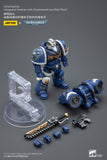 1/18 JOYTOY Action Figure Warhammer Ultramarines Vanguard Veteran with Chainsword and Bolt Pistol