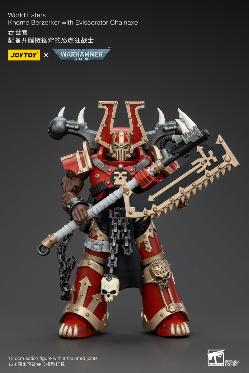 1/18 JOYTOY Action Figure Warhammer 40K World Eaters Khorne