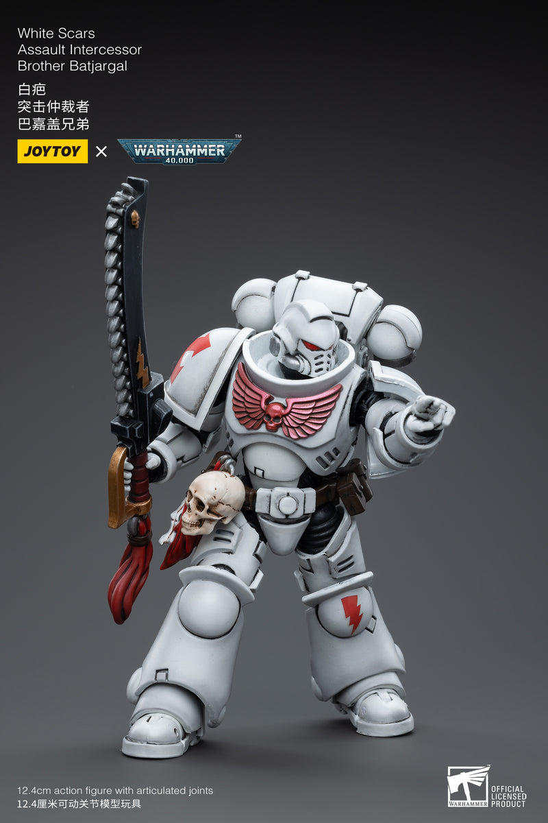 1/18 JOYTOY Action Figure Warhammer 40K White Scars Assault