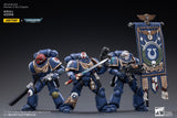 1/18 JOYTOY Action Figure(3pcs/set)Warhammer Ultramarines Heroes Of Chapter Re-issue Version