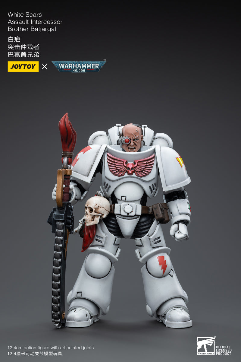 1/18 JOYTOY Action Figure Warhammer 40K White Scars Assault