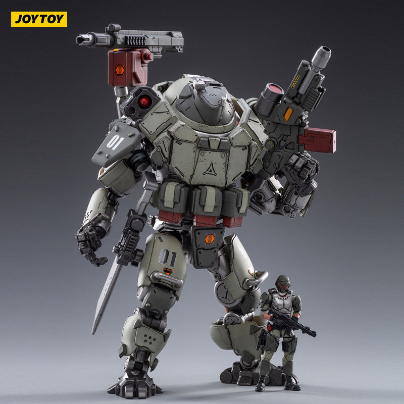 JOYTOY マンガン獄01ユニット戦闘機甲 1/25 アクションフィギュア JOYTOY 1/25 Action Figure Mecha Iron Wrecker 01 Assault