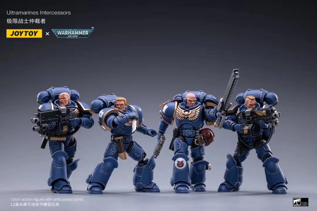 1/18 JOYTOY Action Figure (4PCS/SET) Warhammer 40K Ultramarines