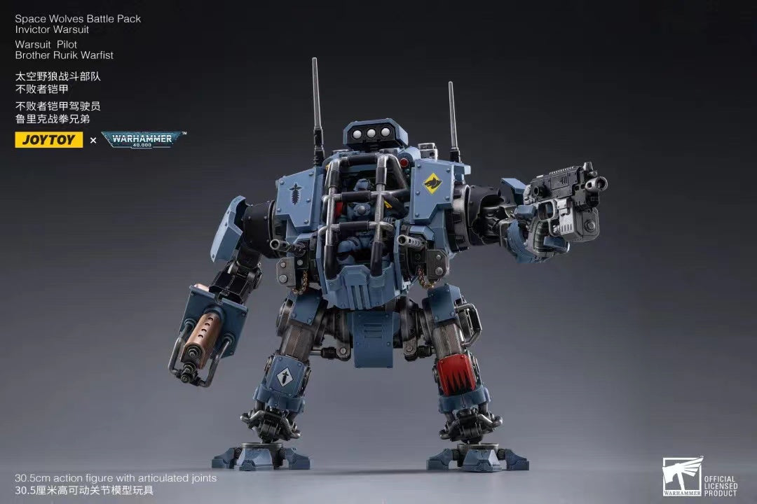 1/18 JOYTOY Action Figure Warhammer Space Wolves Battle Pack