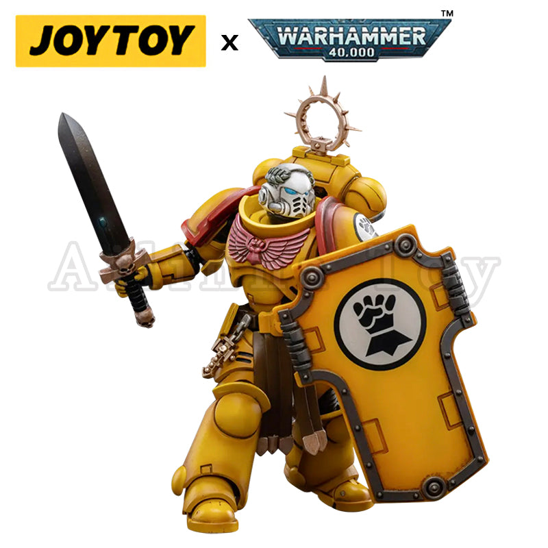 1/18 JOYTOY Action Figure Warhammer 40K Imperial Fists Veteran