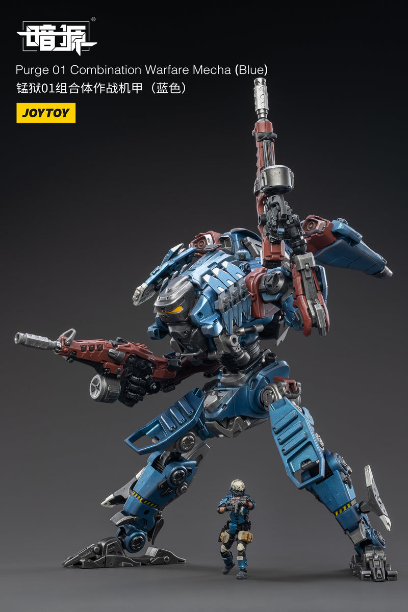 Joytoy Purge purchases 01 Combination Warfare Mecha Blue 1/25 Action Figure