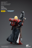 1/18 JOYTOY Action Figure Warhammer Adepta Sororitas Battle Sisters Order of the Bloody Rose Sister Superior Kamina