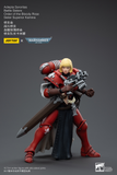 1/18 JOYTOY Action Figure Warhammer Adepta Sororitas Battle Sisters Order of the Bloody Rose Sister Superior Kamina