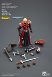 1/18 JOYTOY Action Figure Warhammer Adepta Sororitas Battle Sisters Order of the Bloody Rose Sister Superior Kamina
