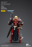 1/18 JOYTOY Action Figure Warhammer Adepta Sororitas Battle Sisters Order of the Bloody Rose Sister Superior Kamina