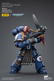 1/18 JOYTOY Action Figure Warhammer Ultramarines Intercessor Veteran Sergeant Brother Aeontas