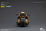 1/18 JOYTOY Action Figure Warhammer 40K Imperial Fists Raider-pattern Combat Bike