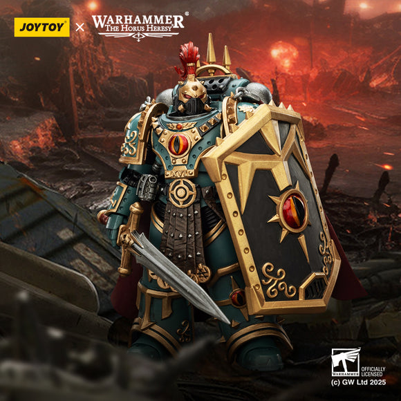 [Pre-Order]JOYTOY Action Figure Warhammer The Horus Heresy Sons of Horus 'Little’ Horus Aximand,Captain of the 5th Company