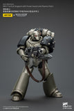 [Pre-Order]1/18 JOYTOY Action Figure Warhammer The Horus Heresy Iron Warriors MKVI Tactical Sergeant and Command Squad Chosen with Legion Standard