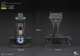 [Pre-Order]JOYTOY Action Figure Warhammer 40K Ultramarines Lieutenant Titus' MKX Helmet & Display Stand