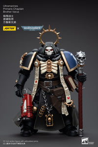 1/18 JOYTOY Action Figure Warhammer Ultramarines Primaris Chaplain Brother Varus