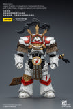 [Pre-Order]1/18 JOYTOY Action Figure Warhammer 40K White Scars Stormseer Consul Legion Praetor in Cataphractii Terminator Armour