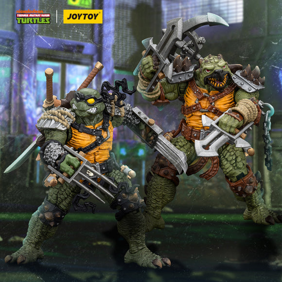 [PRE-ORDER]1/18 JOYTOY Action Figure TMNT-Slash Tokka