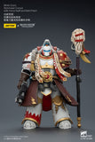 [Pre-Order]1/18 JOYTOY Action Figure Warhammer 40K White Scars Stormseer Consul Legion Praetor in Cataphractii Terminator Armour