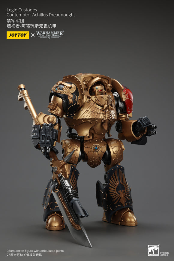 [Pre-Order]1/18 JOYTOY Action Figure Warhammer The Horus Heresy Legio Custodes Contemptor-Achillus Dreadnought