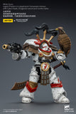 [Pre-Order]1/18 JOYTOY Action Figure Warhammer 40K White Scars Stormseer Consul Legion Praetor in Cataphractii Terminator Armour