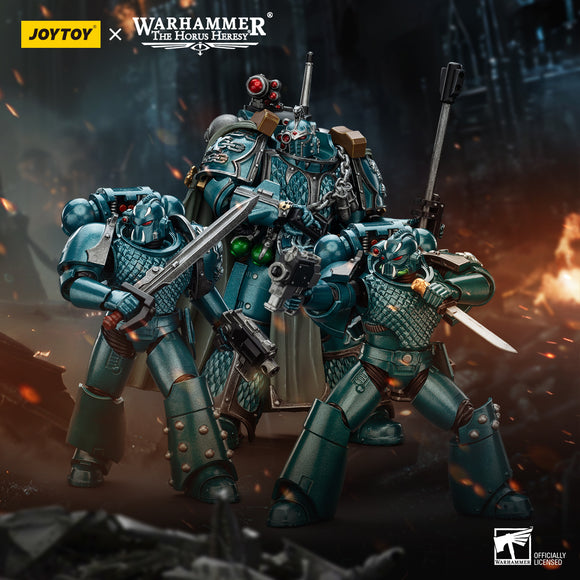 [Pre-Order]1/18 JOYTOY Action Figure Warhammer The Horus Heresy Alpha Legion Exodus Headhunter