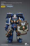 1/18 JOYTOY Action Figure Warhammer Ultramarines Vanguard Veteran with Thunder Hammer and Storm Shield