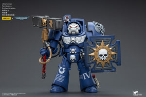 1/18 JOYTOY Action Figure Warhammer Ultramarines Terminators Brother Acastian