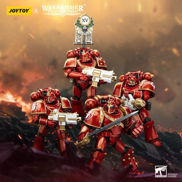 [PRE-ORDER]1/18 JOYTOY Action Figure Warhammer The Horus Heresy Thousand Sons Legion MK IV Tactical Squad