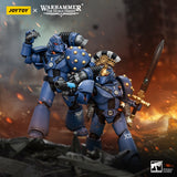 1/18 JOYTOY Action Figure Warhammer The Horus Heresy Ultramarines MKVI Tactical Squad