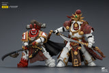 [Pre-Order]1/18 JOYTOY Action Figure Warhammer 40K White Scars Qin Xa Hibou Khan