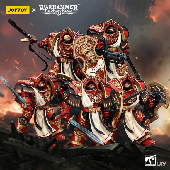 [PRE-ORDER]1/18 JOYTOY Action Figure Warhammer The Horus Heresy Blood Angels Crimson Paladins Squad