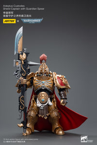 1/18 JOYTOY Action Figure Warhammer Adeptus Custodes Shield Captain with Guardian Spear