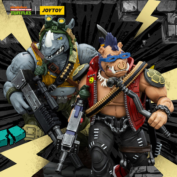 [PRE-ORDER]1/18 JOYTOY Action Figure TMNT-Beebop  Rocksteady