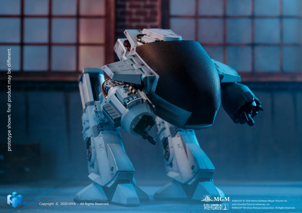 1/18 HIYA 4inch Action Figure Exquisite Mini Series RoboCop ED-209