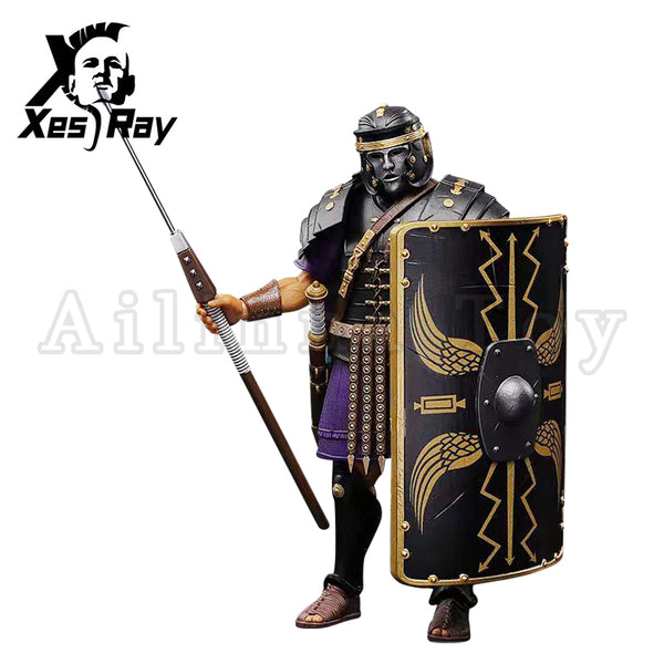 XesRay 7インチ 可動フィギュア ローマ禁衛軍 デラックス版 パープル限定 XesRay Fight For Glory 1/12 7inches Action Figure Combatants Wave
