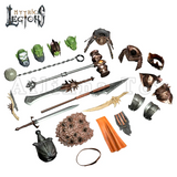 Four Horsemen Studio Mythic Legions 1/12 6inches Action Figure Deluxe Male Orc Builder Ver 2.0